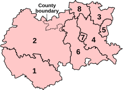 Parliamentary constituencies in Herefordshire and Worcestershire