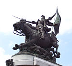 Statue équestre de Jeanne d'Arc (Chinon)