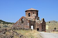 Kizil Kilise, meaning "Red Church" in Güzelyurt