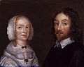 Image 4Lady Dorothy Browne and Sir Thomas Browne is an oil on panel painting attributed to the English artist Joan Carlile, and probably completed between 1641 and 1650. The painting depicts English physician Thomas Browne and his wife Dorothy.