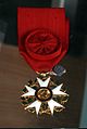 médaille d'officier de la Légion d'honneur.