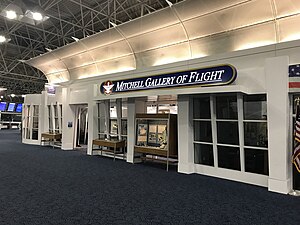 Mitchell Gallery of Flight entrance in airport