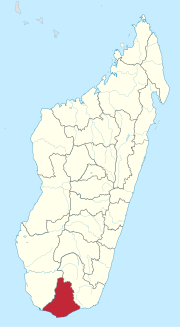 Location in Madagascar