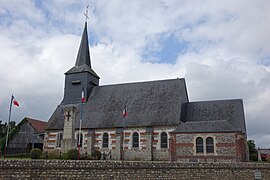 The church in Maucomble