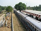 Jan Shatabdi Express at Mayiladuthurai Junction