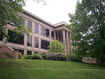 Merrill Hall, the oldest building on the KSU main campus in Kent, opened in 1913