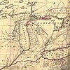 Mitchell Map of Michigan region from late 1700s