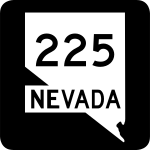 Straßenschild der Nevada State Route 225