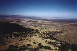 Organ as seen from the San Agustin Pass looking north/west