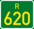 Regional route R620 shield