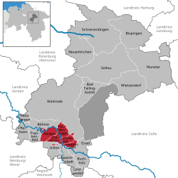 Samtgemeinde Ahlden – Mappa