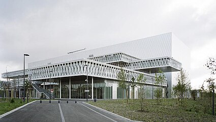 Archives nationales (France) : site de Pierrefitte-sur-Seine. Architecte Massimiliano Fuksas.