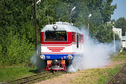 ТУ2-191 в Санкт-Петербурге. Проезд по петардам