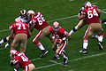 The 49ers on offense