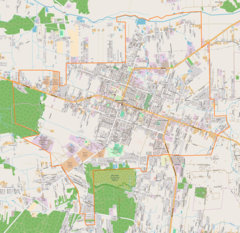 Localização de Aleksandrów Łódzki na Polónia