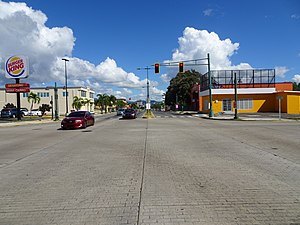 PR-14 eastbound (Avenida Tito Castro) intersection with Avenida Fagot, Ponce (PR-14, km 3.0)