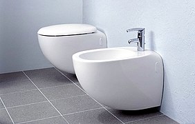 Un bidet moderne.