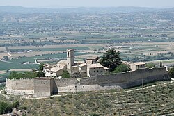 View of Campello sul Clitunno