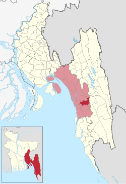 Location of Chandanaish