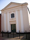 The front of the Cheltenham Synagogue