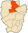 Location of Mekmen Ben Amar within Naâma Province