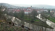 La Werra a sinistra e la Fulda a destra in Hann. Münden