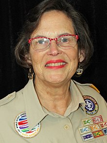 Ellie Morrison in her Scout uniform