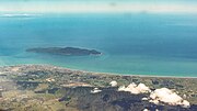 Aerial view of Kapiti Island