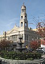 Our Lady of Pompeii Church viewed from Father Demo Square