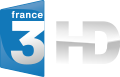 Logo of France 3 HD, 2010-2018