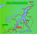 Tour de Lombardie : parcours 2008.