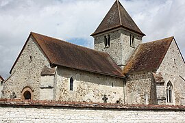 The church of Saint-Maurice in Granges-sur-Aube