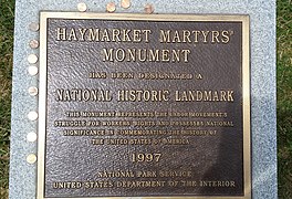 Placa del National Historic Landmark