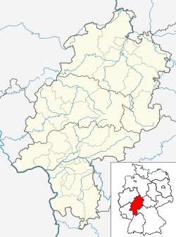 Marburgo ubicada en Hesse