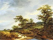 Weg in de duinen ヤーコプ・ファン・ロイスダール, 1648