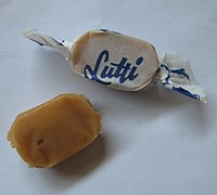 Caramels Lutti.