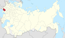 Location in the Russian Empire