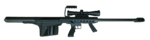 Barrett M82A2 med bullpupkonfiguration.