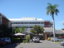 The Mater Hospital from the inner courtyard