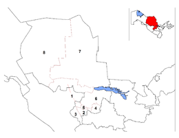 Distretto di Karmana – Mappa