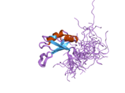 2do4: Solution structure of the RNA binding domain of squamous cell carcinoma antigen recognized by T cells 3