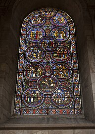 Good Samaritan Window from Sens Cathedral (13th c.)