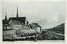 University and its church, c. 1800