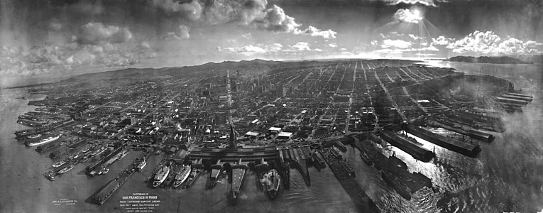 Aftermath of the 1906 San Francisco earthquake, by George R. Lawrence