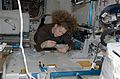 Sandy Magnus uses LOCAD-PTS during Expedition 18 (Jan., 2009).