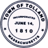 Official seal of Tolland, Massachusetts