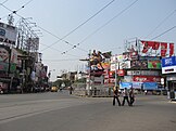 Southern end at Shyambazar 5 point crossing