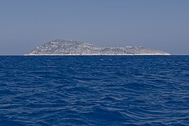 The islet of Strongyli seen from southwest