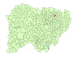 Location of Pedrosillo el Ralo