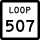 State Highway Loop 507 marker